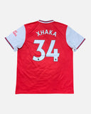 Arsenal 2019-20 Xhaka home vintage football shirt, size XL — Adidas, back.