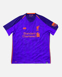 Liverpool 2018-19 Virgil away vintage football shirt, size Large — New Balance, front.