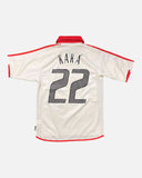 AC Milan 2003-04 Kaka away vintage football shirt, size Small — Adidas, back.