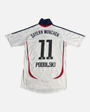 Bayern Munich 2006-07 Podolski Away Kit (Medium) - back