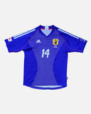 Japan 2002-03 Alex home vintage football shirt, size Medium — Adidas, front.