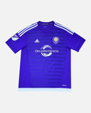 Orlando City 2015-16 Kaka home vintage football shirt, size Large — Adidas, front.