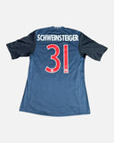 Bayern Munich 2013-14 Schweinsteiger Third Kit (Medium) - back