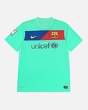 Barcelona 2010-11 Ibrahimovic away vintage football shirt, size Medium — Nike, front.