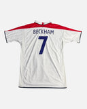 England 2003-04 Beckham Home Kit (XL) - back