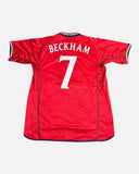England 2002-03 Beckham Away Kit (XL) - back