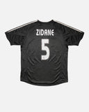 Real Madrid 2004-05 Zidane away vintage football shirt, size Large — Adidas, back.