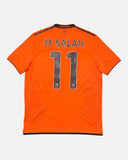 Liverpool 2017-18 Salah third vintage football shirt, size Medium — New Balance, back.