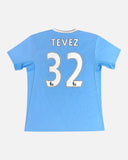 Manchester City 2009-10 Tevez Home Kit (Large) - back
