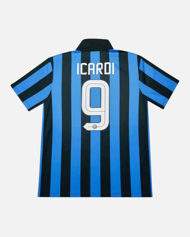 Inter Milan 2015-16 Icardi home vintage football shirt, size Medium — Nike, back.