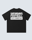 La Brea Unisex Oversized T-Shirt - Black