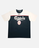 Liverpool 1996-97 training vintage football shirt, size Large — Reebok, front.