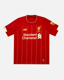 Liverpool 2019-20 Henderson home vintage football shirt, size Medium — New Balance, front.