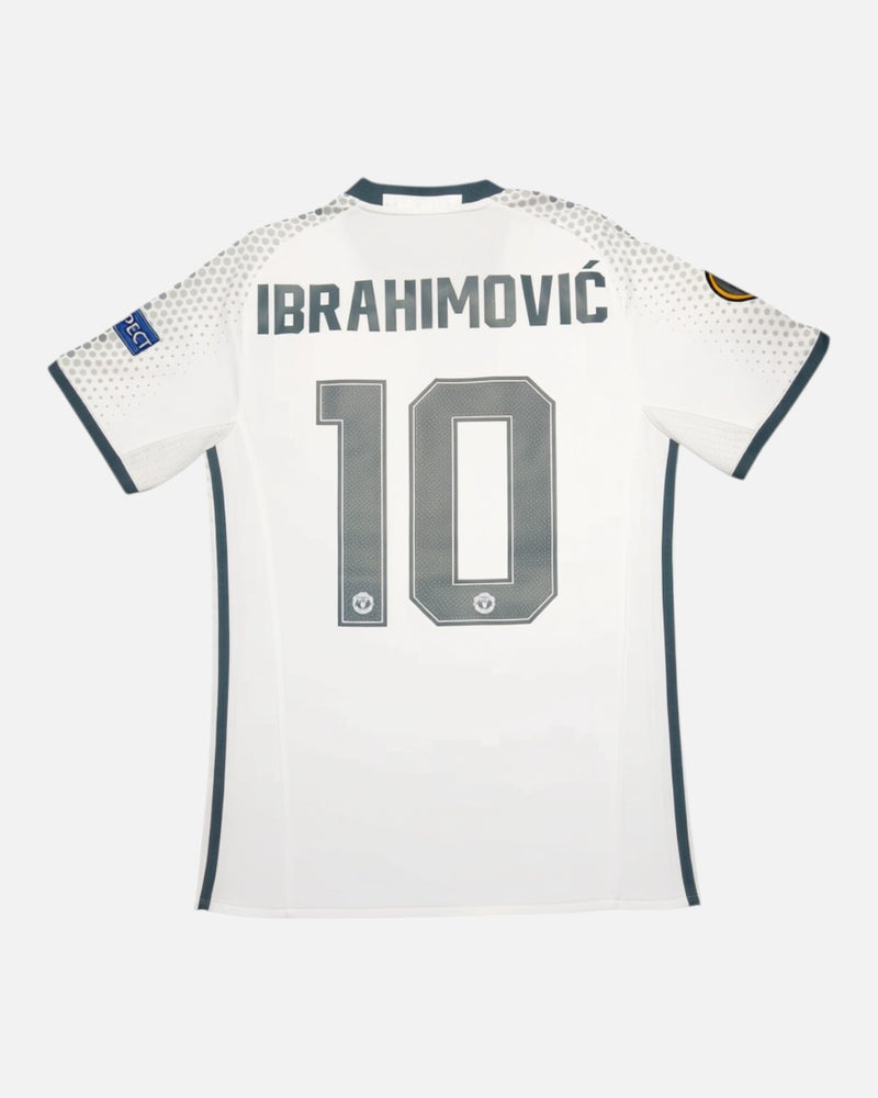 Manchester United 2016-17 Ibrahimovic third vintage football shirt, size Medium — Adidas, back.