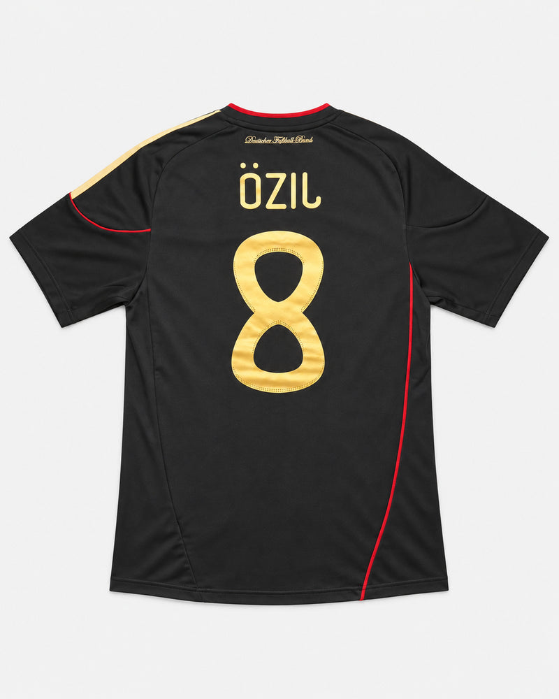 Germany 2010-11 Ozil away vintage football shirt, size Medium, back.