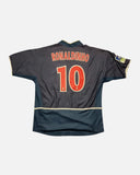 PSG 2002-03 Ronaldinho home vintage football shirt, size Large — Nike, back.