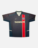 PSG 2002-03 Ronaldinho home vintage football shirt, size Large — Nike, front.