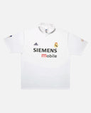 Real Madrid 2002-03 R. Carlos home vintage football shirt, size XL — Adidas, front.