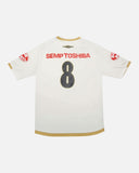 Santos 2007-08 home vintage football shirt, size Large — Umbro, back.