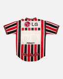 Sao Paulo 2001-02 away vintage football shirt, size Medium — Penalty, back.