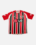Sao Paulo 2007-08 Reginaldo away vintage football shirt, size Medium — Reebok, front.