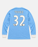 Manchester City 2009-10 Tevez Home Kit (L) - Back