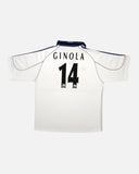 Tottenham 1999-00 Ginola home vintage football shirt, size XL — Adidas, back.