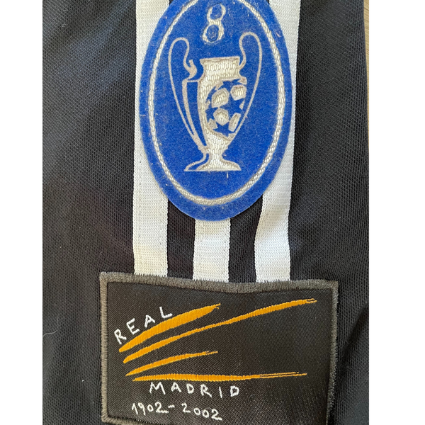 Real Madrid 2002/03 Rare Centenary Champions League Adidas Jersey