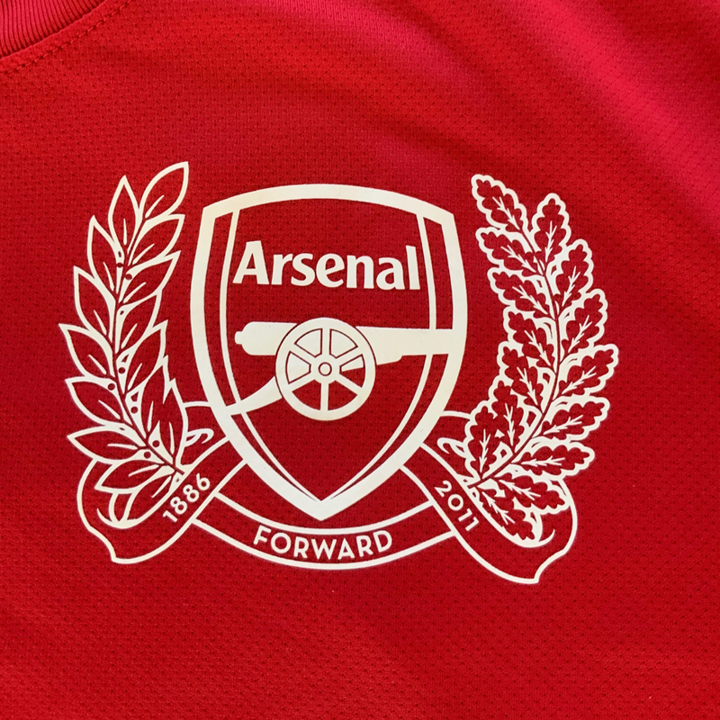 Arsenal London #15 Chamberlain 2011/12 Home Nike Jersey