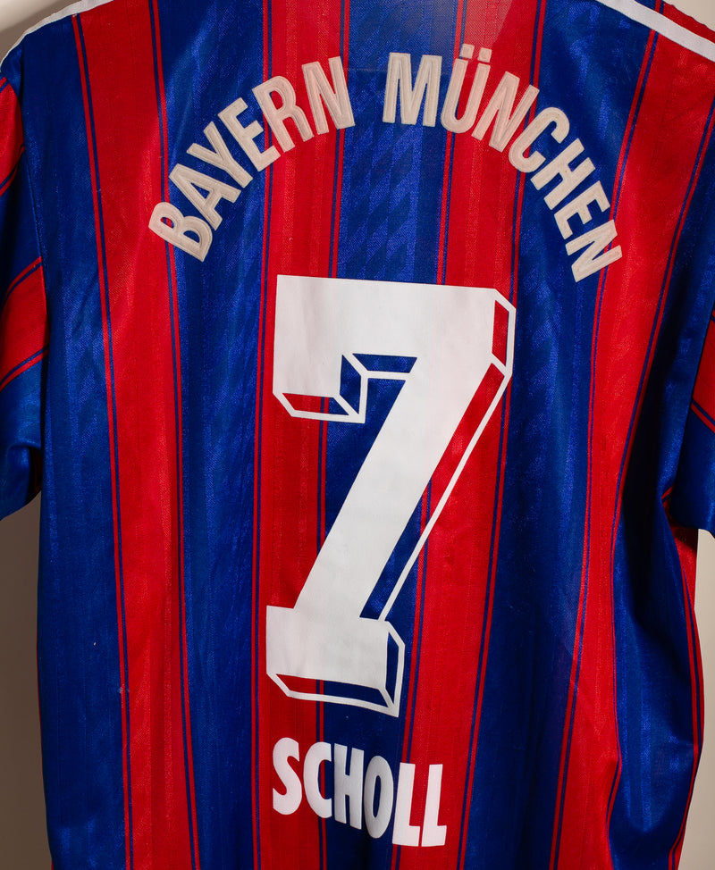 Bayern Munich 1995-96 Scholl Home Kit (M)