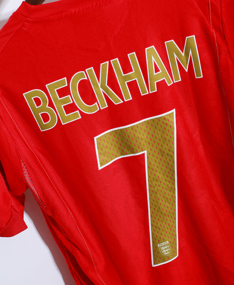 England 2006 Beckham Away Kit (S)