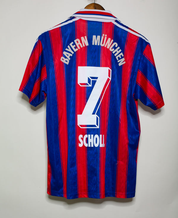 Bayern Munich 1995-96 Scholl Home Kit (M)
