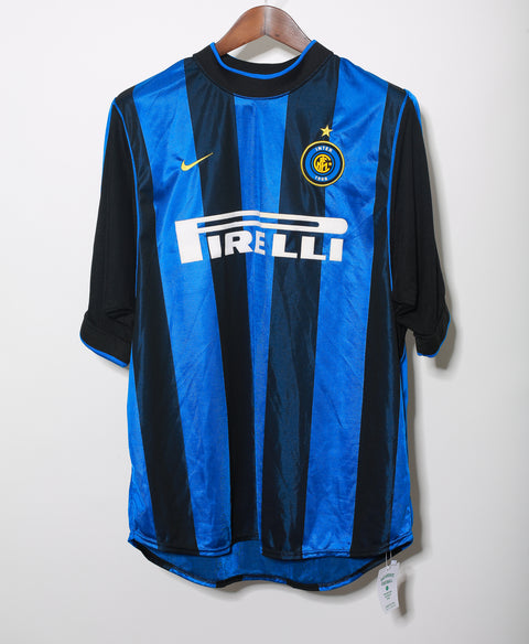 Inter Milan 2000-01 Zamorano Home Kit (XL)