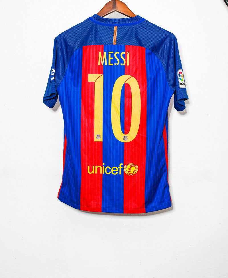 2016 FC Barcelona Home #10 Messi ( M )