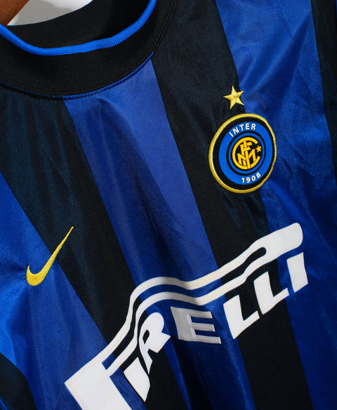 2000-01 Inter Milan Zamorano Home Kit (XL)