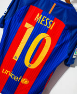 2016 FC Barcelona Home #10 Messi ( M )