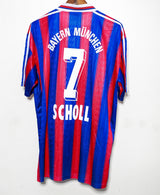 Bayern Munich 1995-96 Scholl Home Kit (2XL)