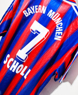 Bayern Munich 1995-96 Scholl Home Kit (2XL)