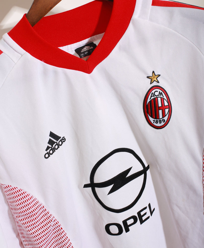 2002-03 AC Milan Shevchenko Away Kit (XL)