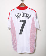 2002-03 AC Milan Shevchenko Away Kit (XL)