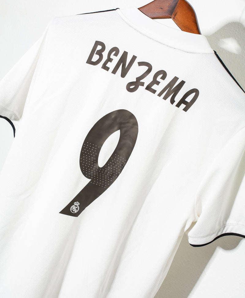 2018 - 2019 Real Madrid Home #9 Benzema ( L )