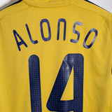 Spain 2008 Xabi Alonso Away Kit (L)