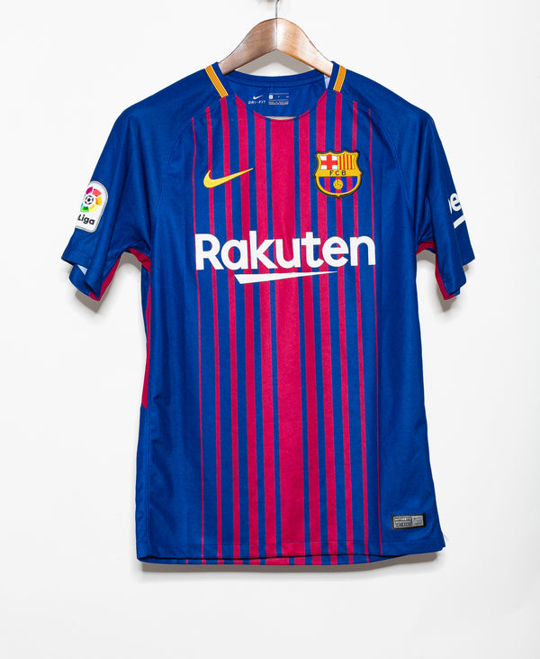 2001-2002 FC Barcelona Barca FCB Jersey Shirt Camiseta Away Gold NIKE L BNWT