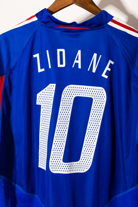 2004 France Home #10 Zidane ( 2XL )