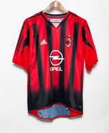 2004 AC Milan Home #3 Maldini ( L )