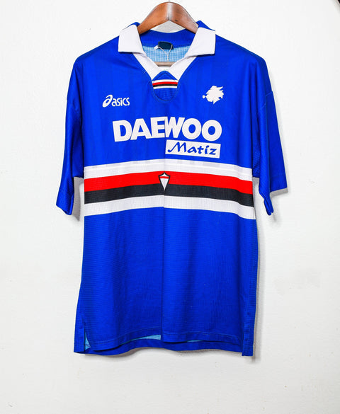 1998 - 1999 Sampdoria #9 Montella ( L )