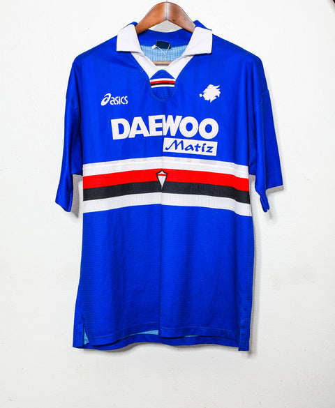 1998 - 1999 Sampdoria #9 Montella ( L )