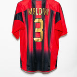 2004 AC Milan Home #3 Maldini ( L )