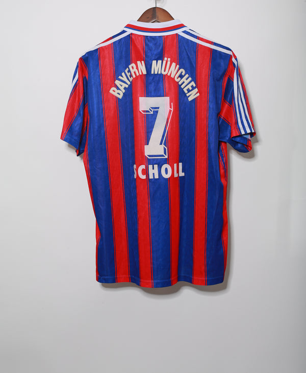 Bayern Munich 1995-96 Scholl Home Kit (L)