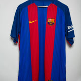 Barcelona 2016-17 Iniesta Home Kit (2XL)